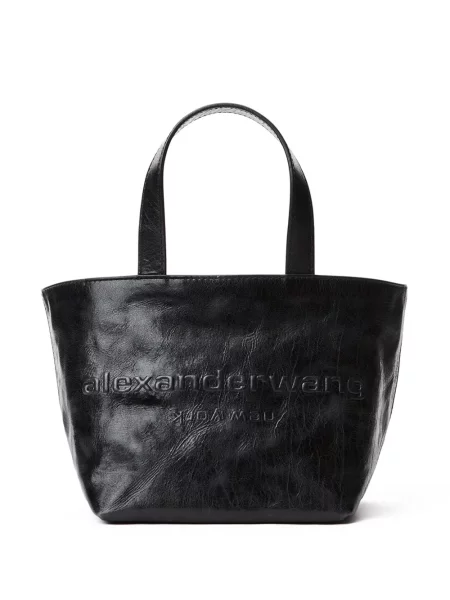 Geanta de piele Alexander Wang din piele negru