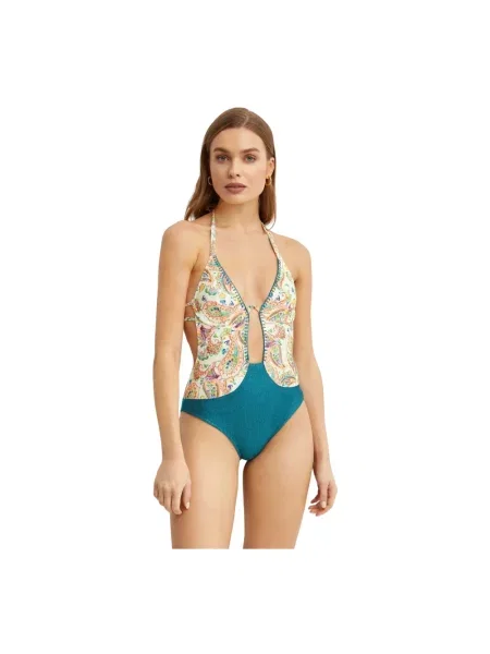 Stroj jednoczęściowy Del Maar zielony