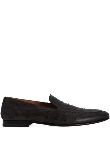 Pantofi loafer Dolce & Gabbana din piele slip-on negru
