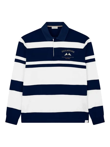 Polo Paul & Shark cu dungi albastru
