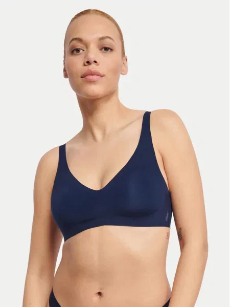 Бюстгальтер Sloggi без кісточок синій