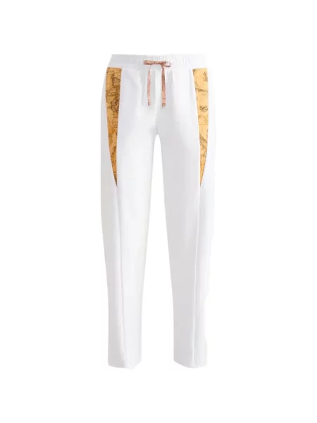Pantaloni Alviero Martini 1° Classe clasici alergare alb