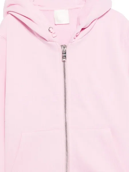 Bluza z kapturem dziecięca Givenchy różowa