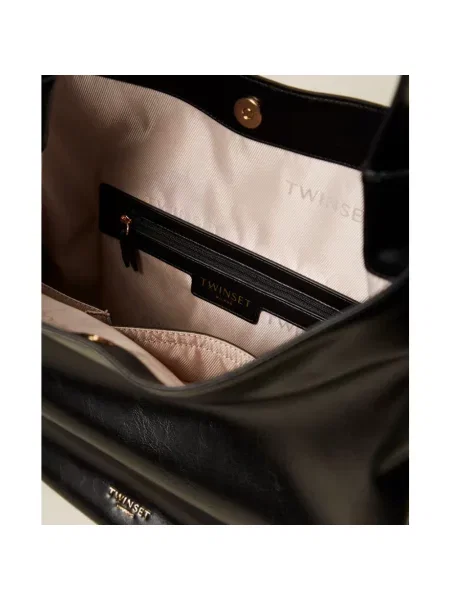 Torebka hobo Twinset czarna