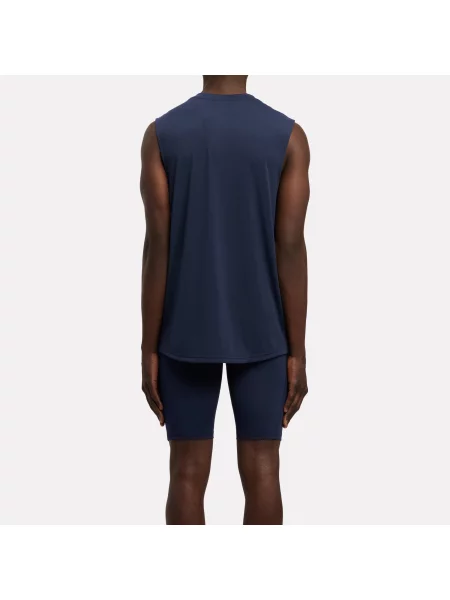 Reebok ID Train koszulka bez rękawów Easy Fitunisex Vector Navy Size: XS granatowa