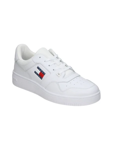 Pánske topánky Tommy Jeans Tjm Retro Basket Ess white biela