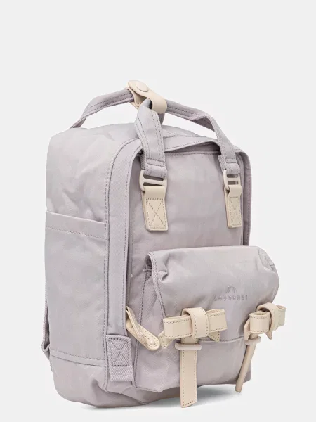 Однотонный маленький мини рюкзак Doughnut фиолетовый