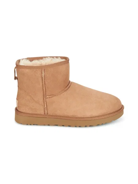 Velúr félcipő Ugg bézs