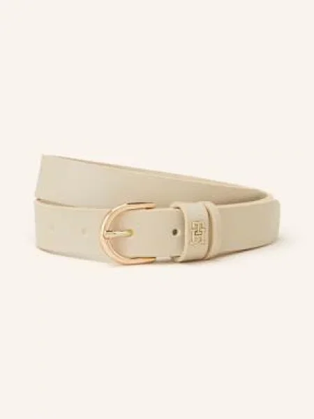 Tommy Hilfiger skórzany beżowy