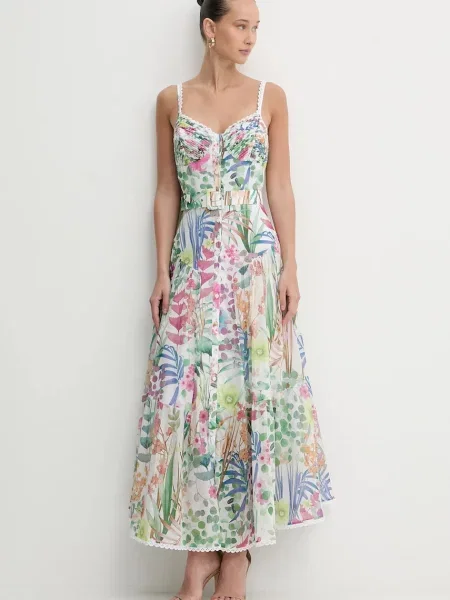 Charo Ruiz Ibiza sukienka Cael biała