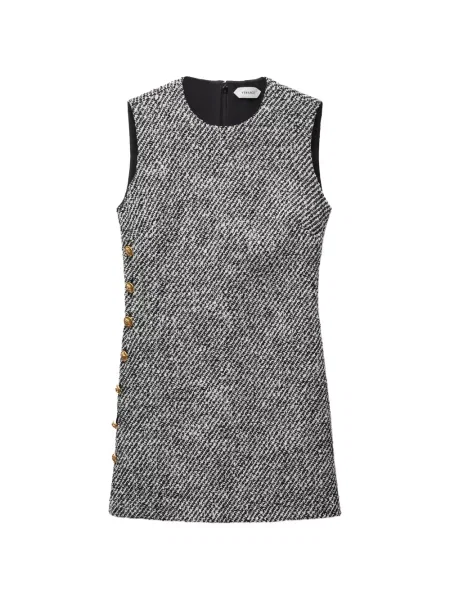 Rochie mini Versace de lână gri