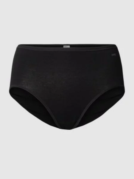 Figi z nadrukiem z logo model ‘Superfine’ Mey czarne