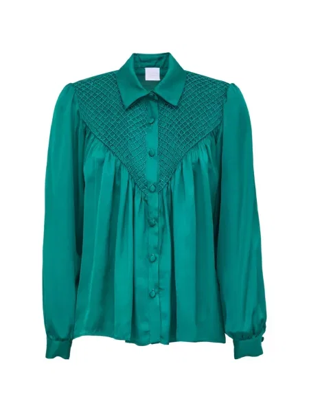 Bluză Loretta Caponi verde