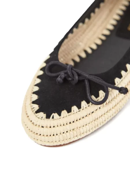 Balerini Paloma Barcelo din piele negru