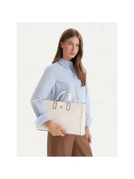 Tommy Hilfiger torebka crossbody beżowa