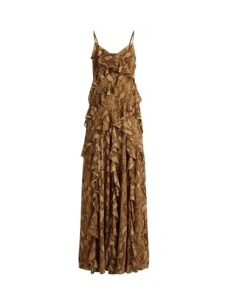 Lauren Ralph Lauren Nyári ruhák / világosbarna barna