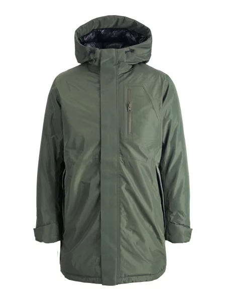 Geacă parka Jack & Jones verde