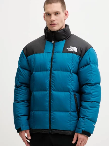 The North Face geacă de puf Lhotse de iarna albastru
