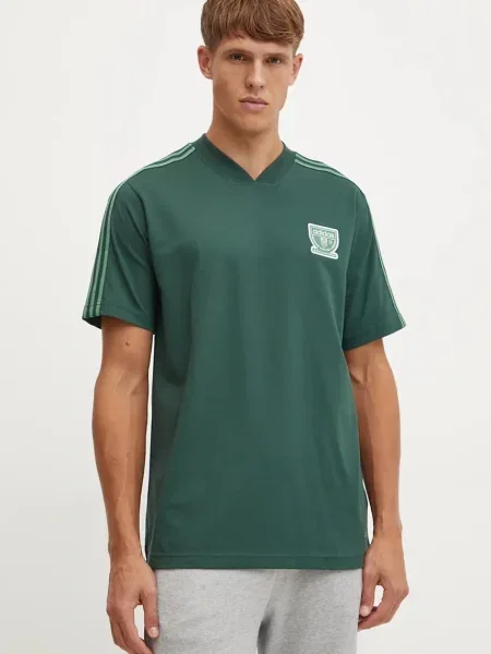 Тениска adidas Originals с апликация зелено