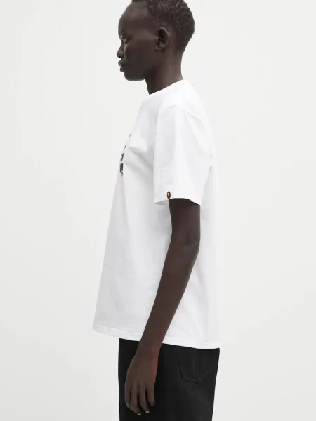 A Bathing Ape tricou din Ice Cream alb