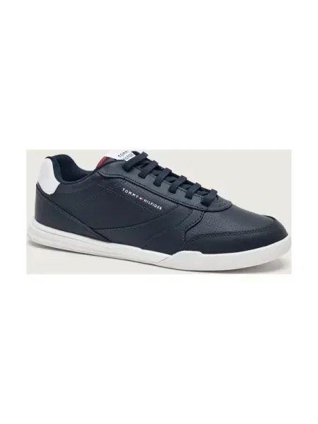 Sneakerși Tommy Hilfiger din piele alb