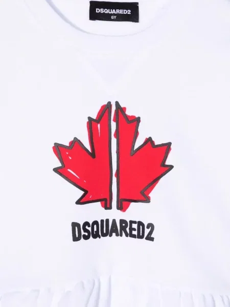 Bluza dziecięca Dsquared2 biała