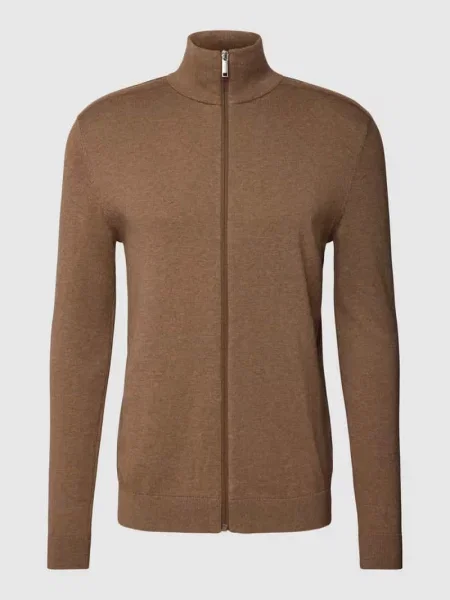 Kurtka z dzianiny o kroju regular fit z czystej bawełny model ‘BERG’ Selected Homme