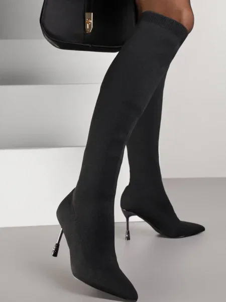 Cizme Nilritisa negre