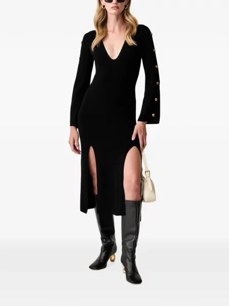 Rochie midi Elisabetta Franchi negru