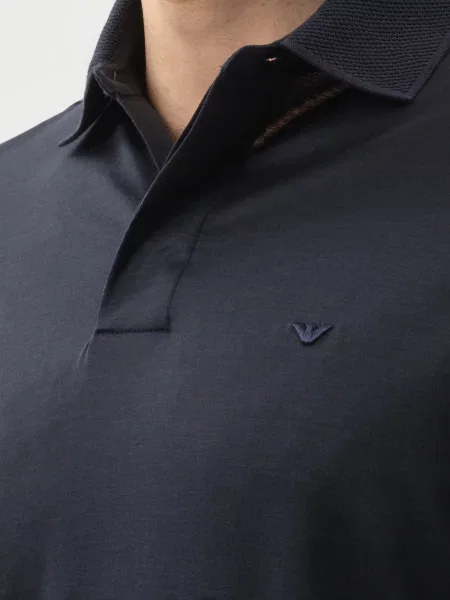 Поло Emporio Armani синее