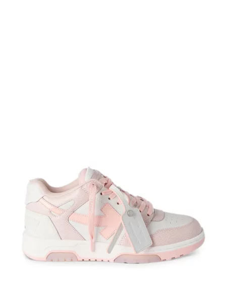 Sneakerși Off-white business alb