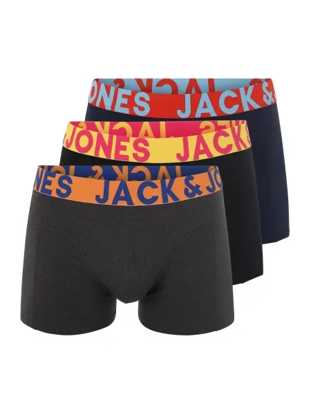 JACK & JONES Boksarice Sense mešane barve siva