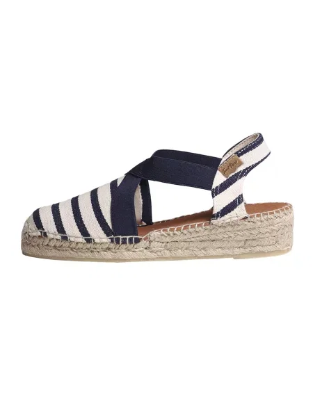 Toni Pons Espadrile VINAROS mornarska bela