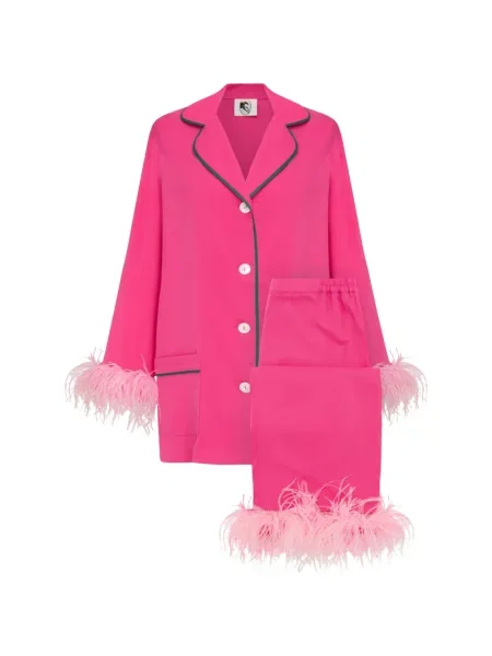 Pijamale Sleeper cu pene roz