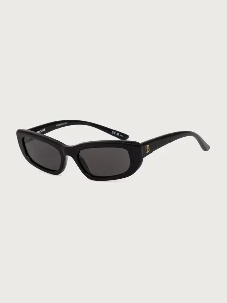 Balenciaga okulary przeciwsłoneczne kocie oczy czarne