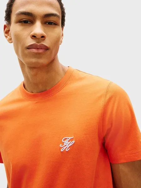 Футболка Tommy Hilfiger помаранчева