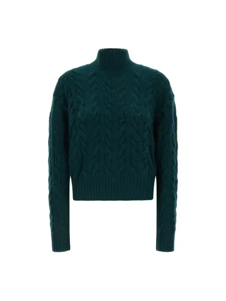Sweter Max Mara Studio wełniany zielony