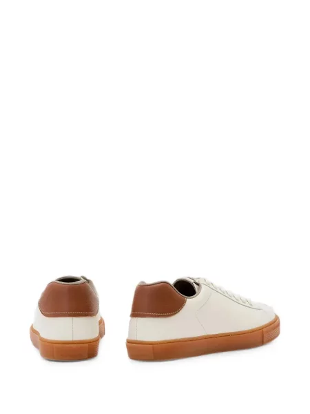 Sneakerși Allsaints cu autograf alb