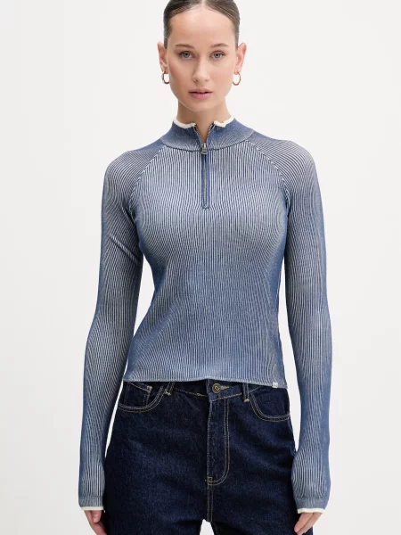 Guess Jeans pulover albastru