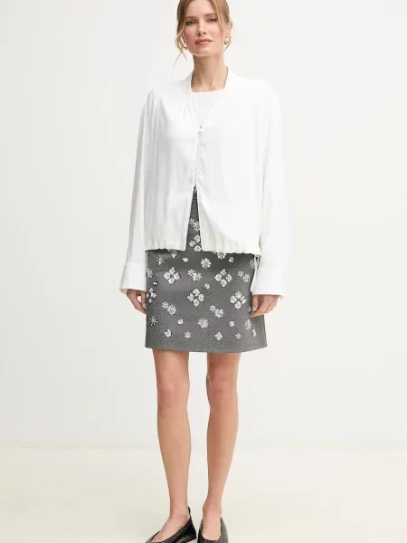 BOSS kurtka przejściowa biały