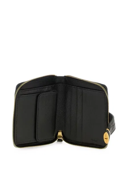 Portofel Chloé din piele negru