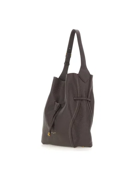 Shopperka Gianni Chiarini skórzana brązowa