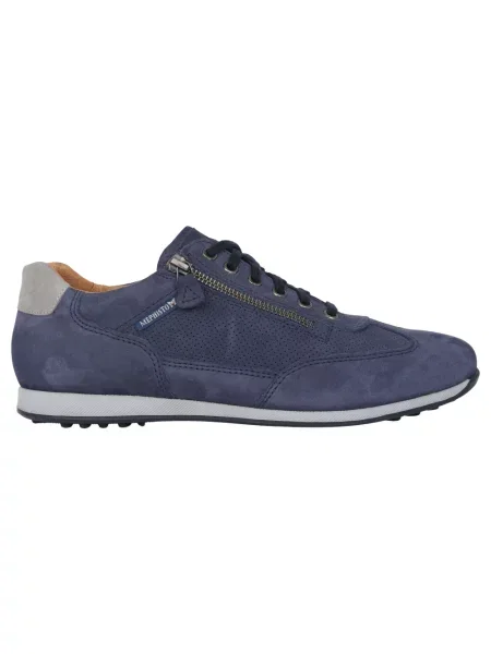 Sneakersy Mephisto zamszowe niebieskie