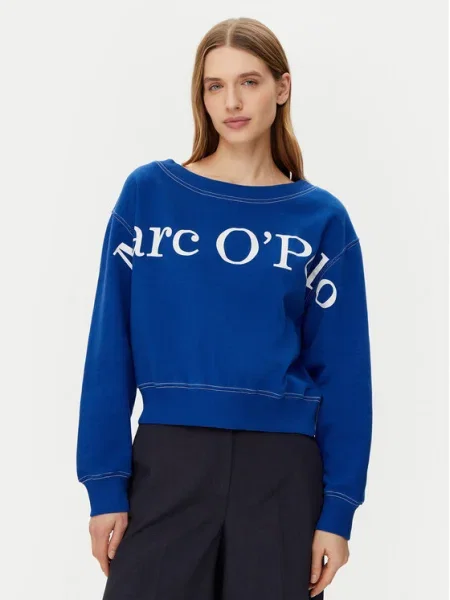 Marc O'Polo Bluză Albastru alb