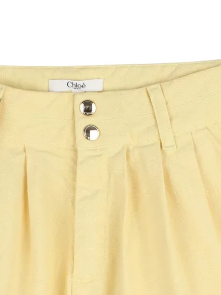 Dětské kraťasy Chloé žluté