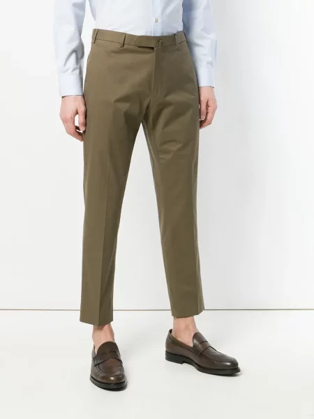 Cropp pantaloni chino Dell'oglio verde