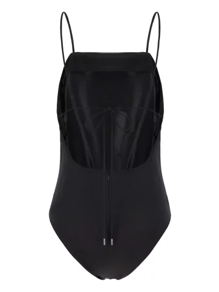 Μεταξωτός κορμάκι Max Mara μαύρο