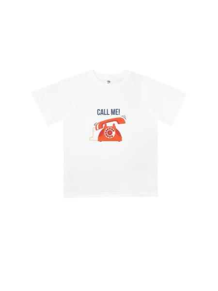 Футболка для дівчинки «Call me» DUNA