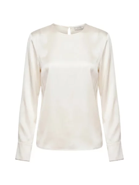 Lung top Peserico din satin