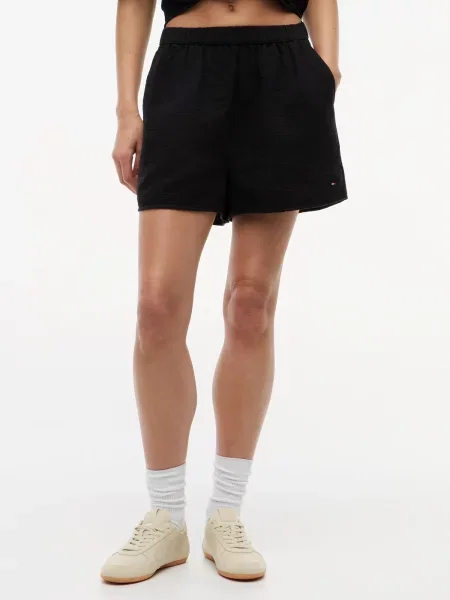 Tommy Jeans Pantaloni negru